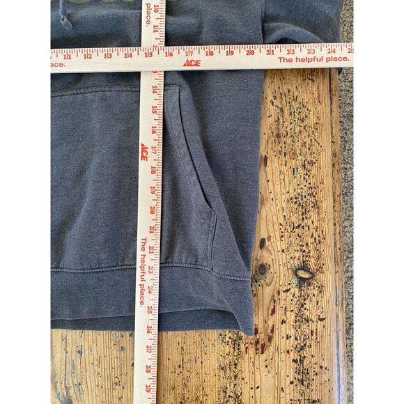 Cabelas Gray Hoodie‎ Sweatshirt Medium Cotton Blend Kangaroo Pocket unisex - Picture 6 of 6